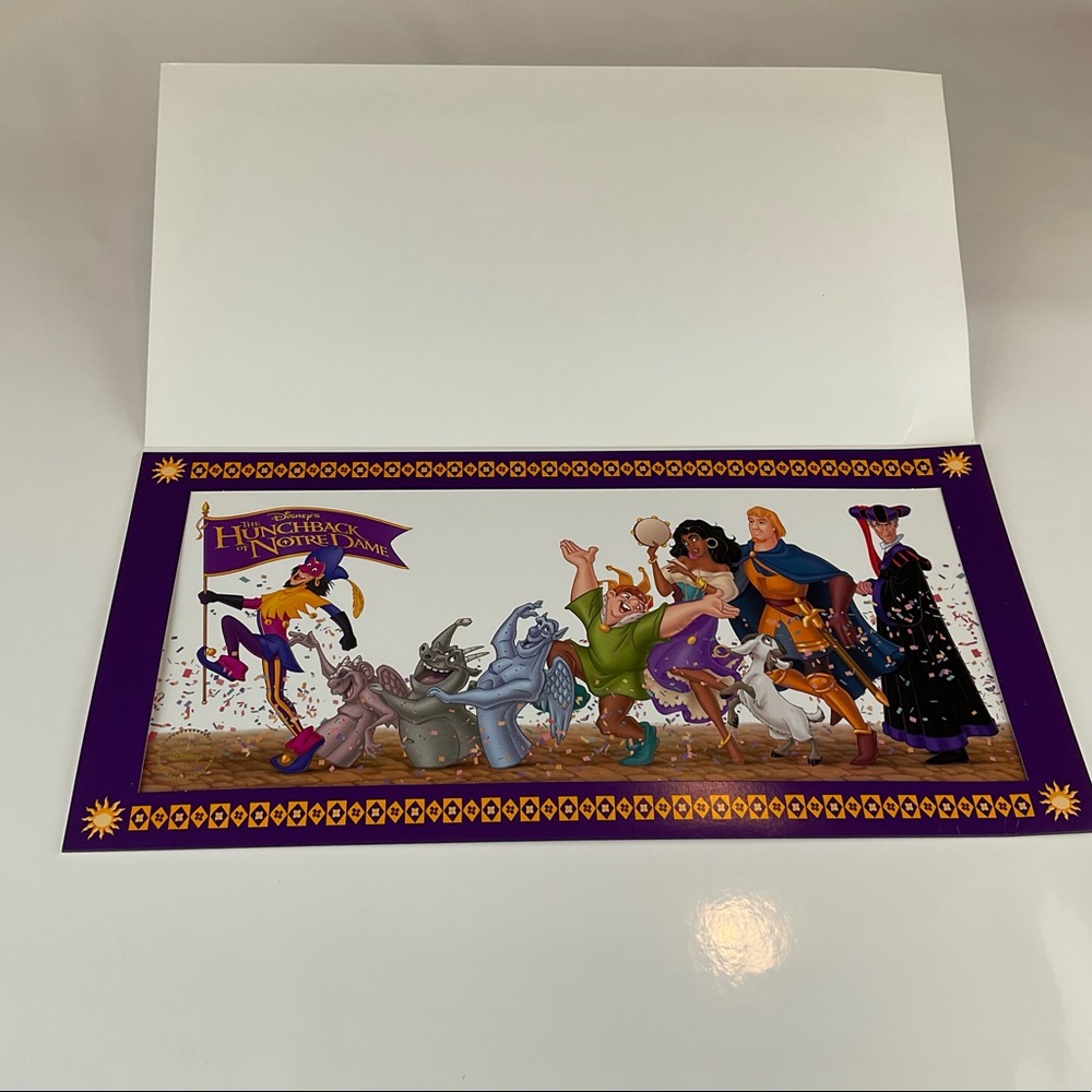 Disney’s The Hunchback of Notre Dame Commemorative Lithograph from 1996
